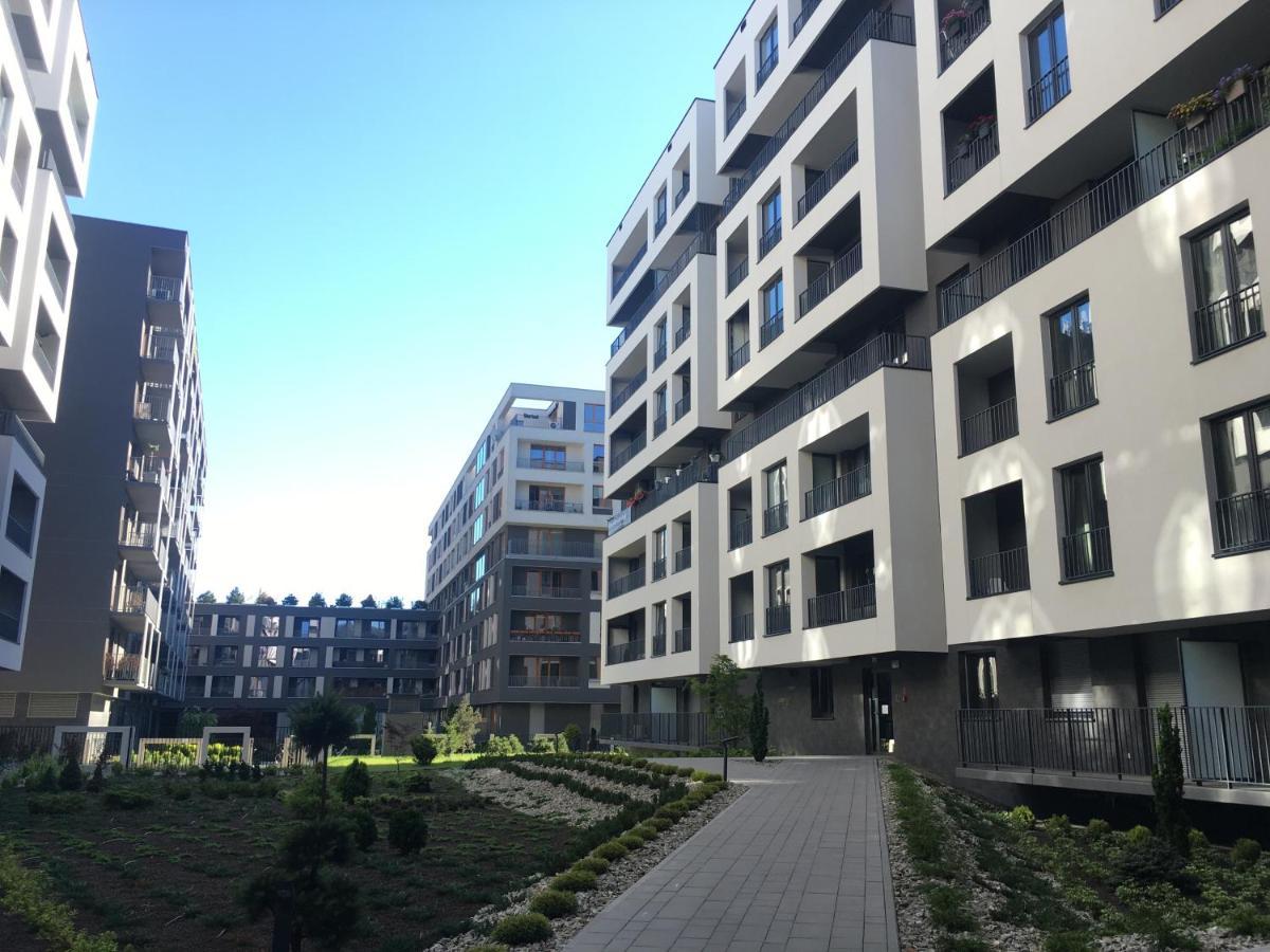 Krakow City Center Navyblue Luxury Apartment エクステリア 写真